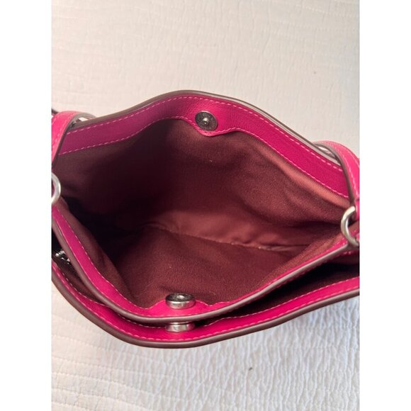 Coach Penelope Bright Violet Shoulder Handbag Purse CO952 - Picture 7 of 14